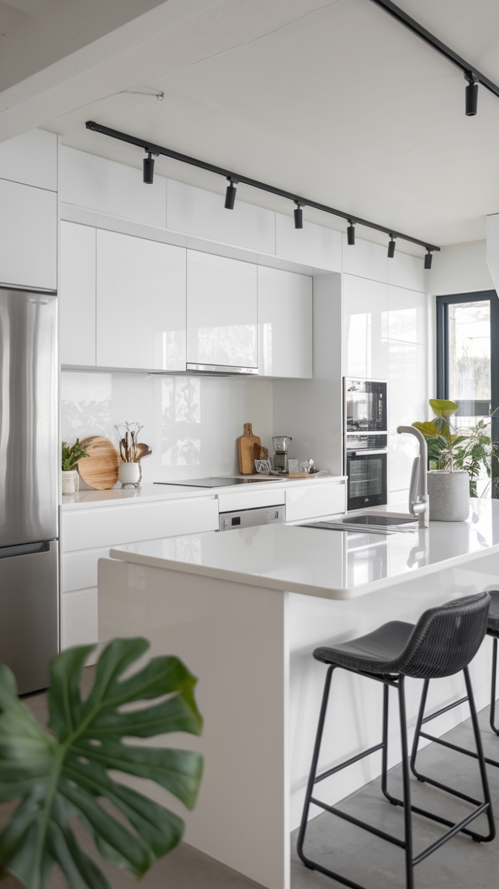 20 Contemporary White Kitchen Decor Ideas: Chic & Minimalist Designs You’ll Obsess Over