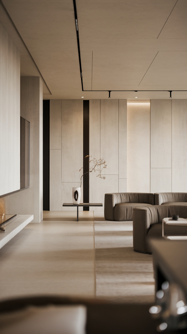 Embrace serenity in this minimalist haven. Neutral tones and clean lines create a sanctuary of calm, where subtle textures whisper luxury. Open space breathes, allowing light to dance and personality to shine.